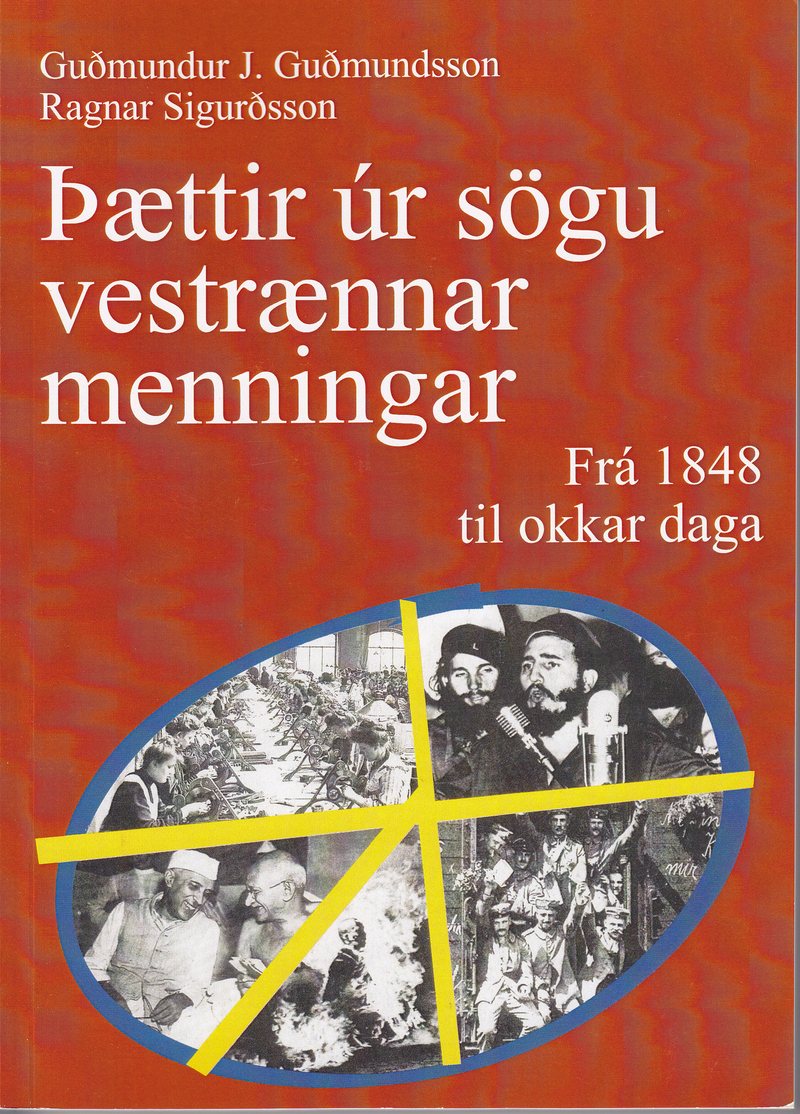 Kápa bókarinnar Þættir úr sögu vestrænnar menningar.  Frá 1848 til okkar daga
