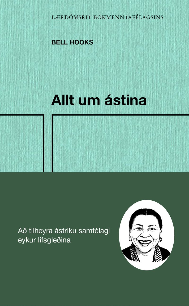Kápa bókarinnar Allt um ástina