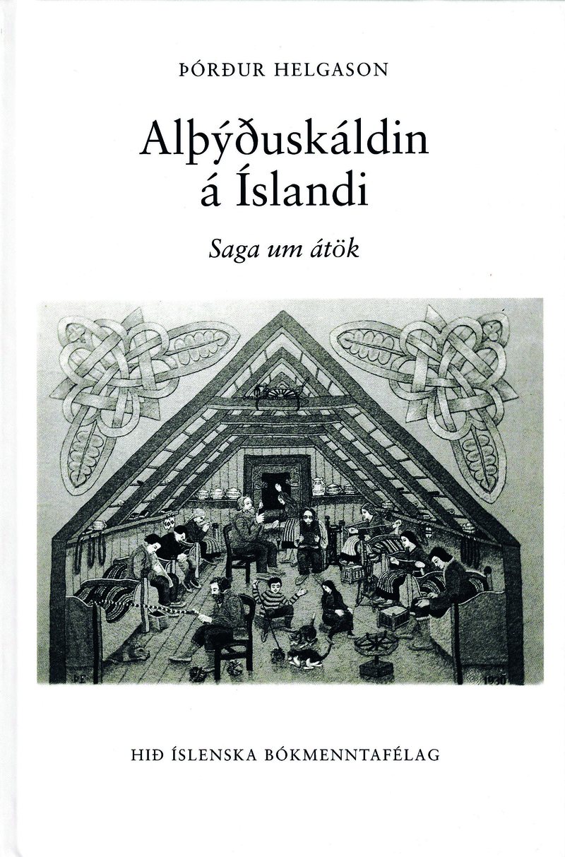 Kápa bókarinnar Alþýðuskáldin á Íslandi. Saga um átök