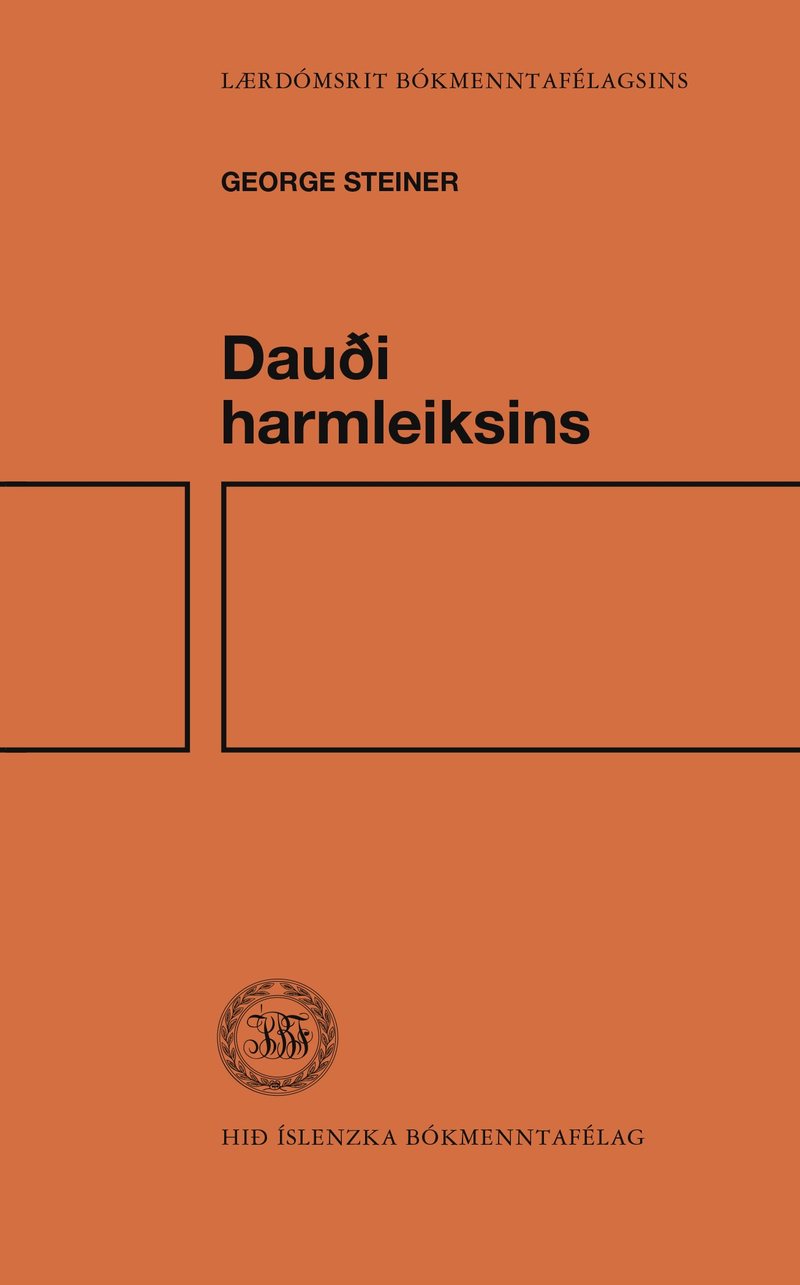 Kápa bókarinnar Dauði harmleiksins