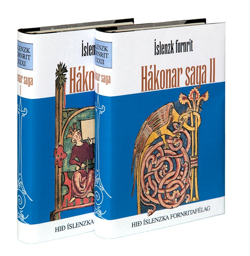 Kápa bókarinnar Hákonar saga I-II