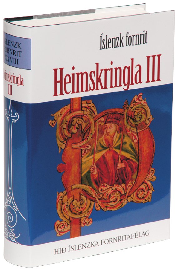 Kápa bókarinnar Heimskringla III