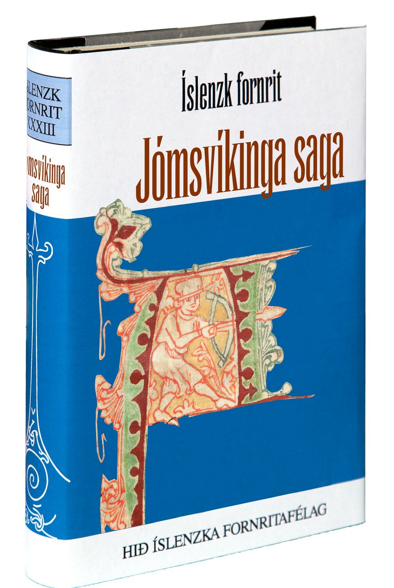 Kápa bókarinnar Jómsvíkinga saga
