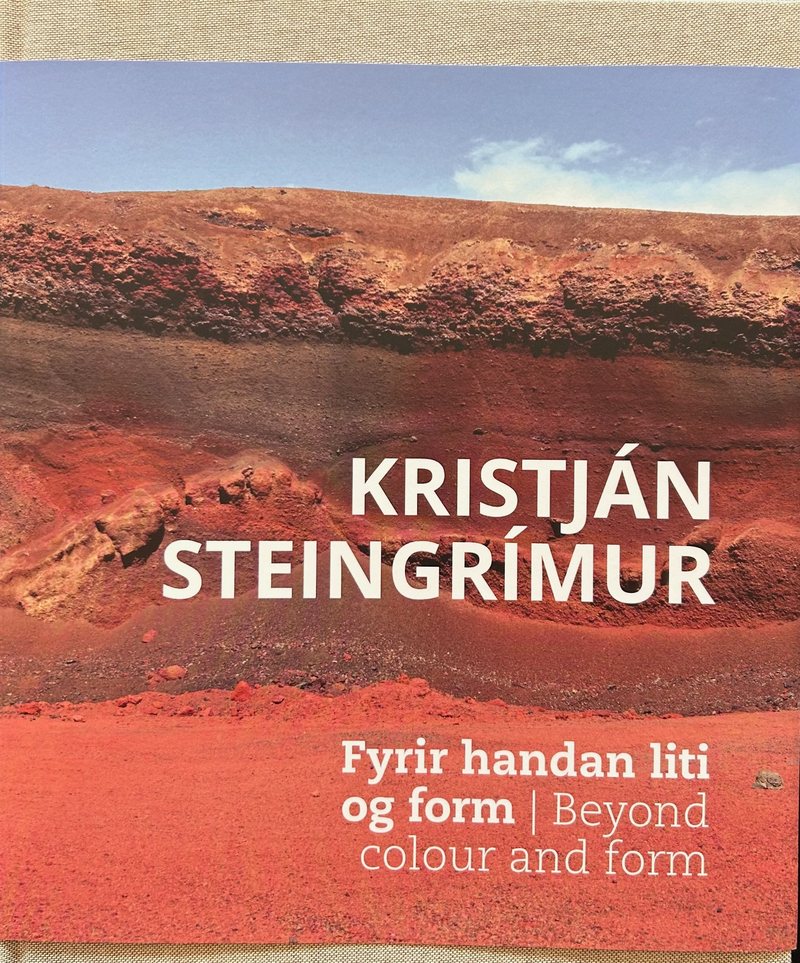 Kápa bókarinnar Kristján Steingrímur. Fyrir handan liti og form