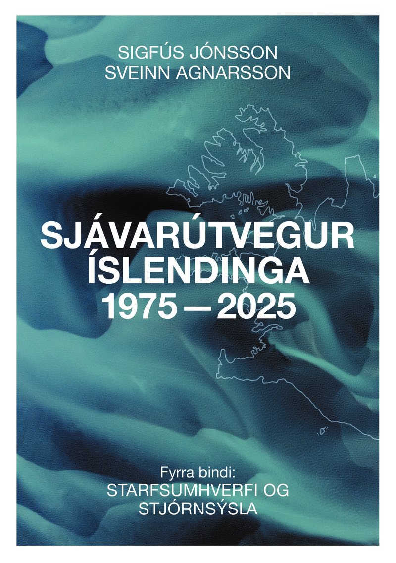 Kápa bókarinnar Sjávarútvegur Íslendinga 1975-2025.
